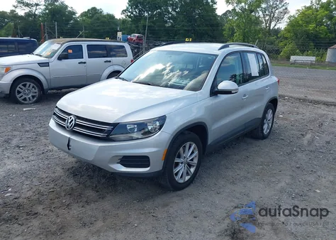 2018 Volkswagen Tiguan Limited 2.0T z USA, uszkodzony, nr VIN WVGAV7AX4JK003057